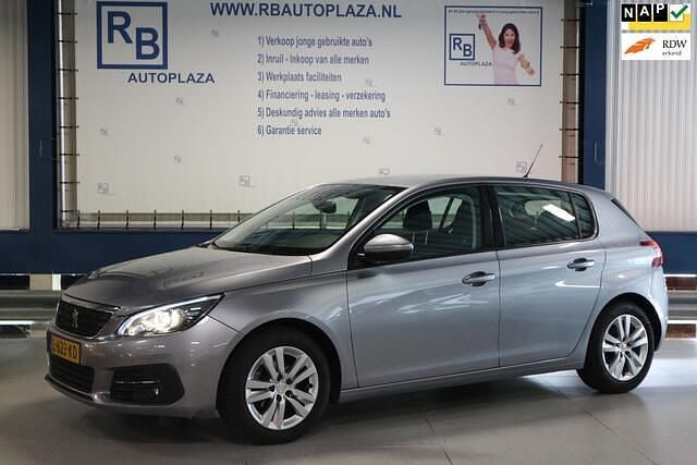 Grijs Gebruikt 2021 Peugeot 308 Active Hatchback | € 11.950 (Super prijs) - Afbeelding 1/4