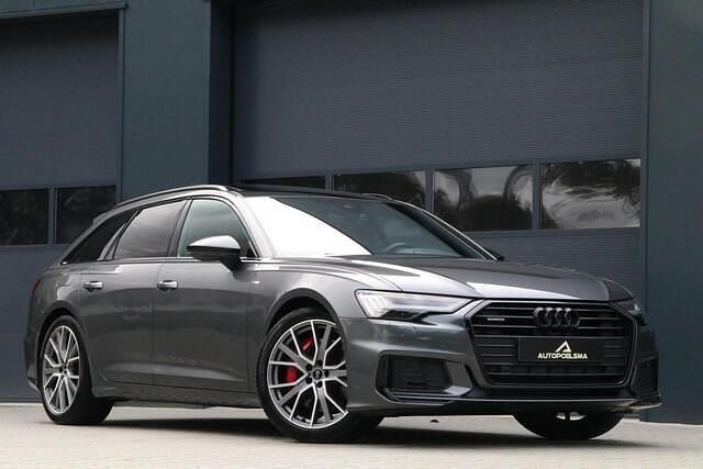 Grijs Gebruikt 2021 Audi A6 Competition Stationwagen | € 38.900 (Super prijs) - Afbeelding 1/4