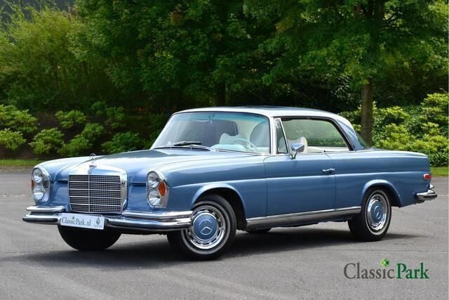 Blauw Gebruikt 1971 Mercedes 280 SE Coupé | € 64.900 - Afbeelding 1/4