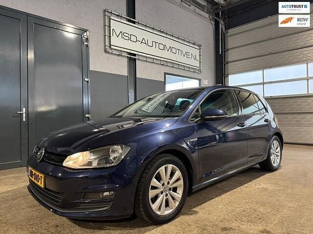 Blauw Gebruikt 2015 VW Golf VII Comfortline Hatchback | € 6.949 (Super prijs) - Afbeelding 1/4