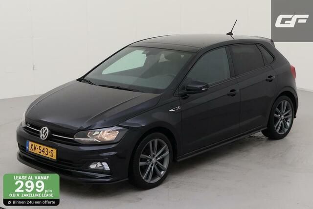 Zwart Gebruikt 2019 VW Polo R-line Hatchback | € 18.450 (Iets duurder) - Afbeelding 1/4