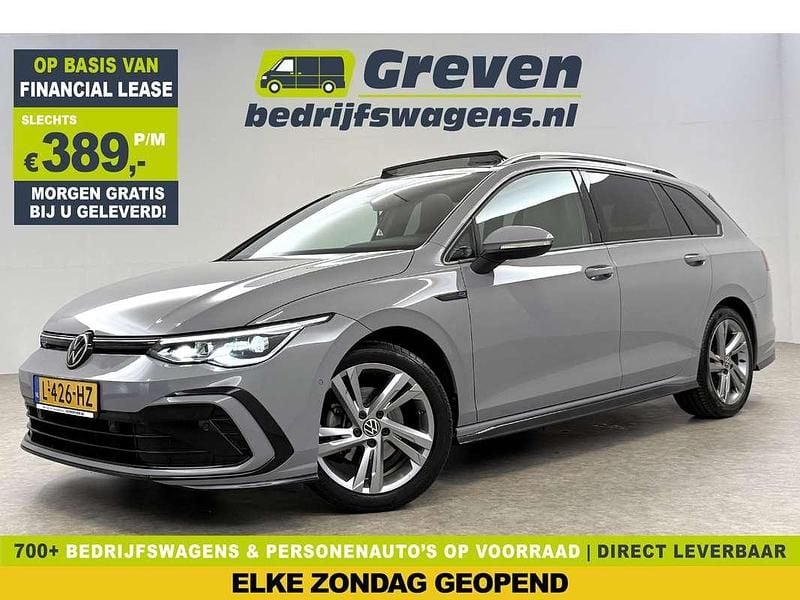 Grijs Gebruikt 2021 VW Golf VIII R-line Stationwagen | € 23.800 (Eerlijke prijs) - Afbeelding 1/4