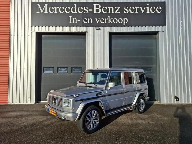 Grijs Occasion 2002 Mercedes G500 SUV | € 37.950 (Eerlijke prijs) - Afbeelding 1/4