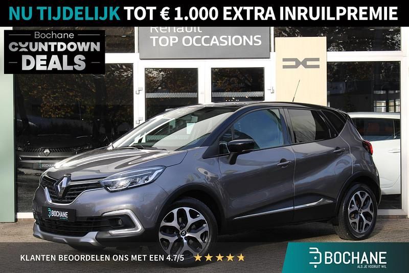 Grijs Gebruikt 2018 Renault Captur Intens SUV | € 14.695 (Eerlijke prijs) - Afbeelding 1/4