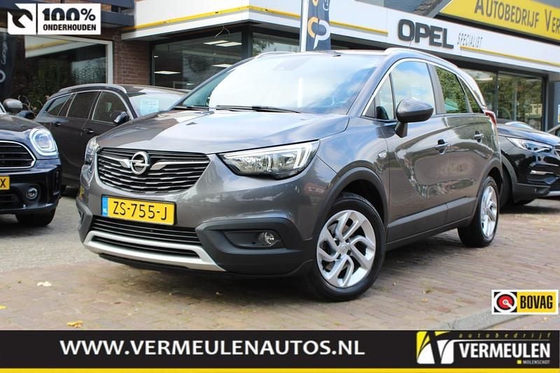 Grijs Gebruikt 2019 Opel Crossland X Innovation SUV | € 13.900 (Eerlijke prijs) - Afbeelding 1/4