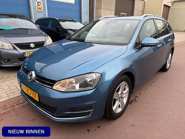 Blauw Gebruikt 2014 VW Golf VII Highline Stationwagen | € 7.950 (Super prijs) - Afbeelding 1/3