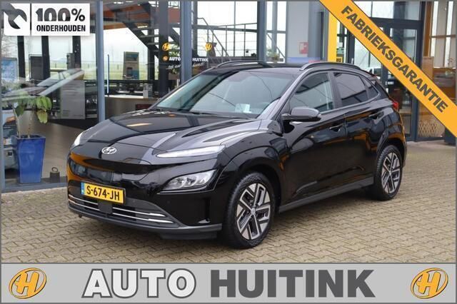 Zwart, metallic lak Gebruikt 2021 Hyundai Kona Premium SUV | € 32.790 - Afbeelding 1/4