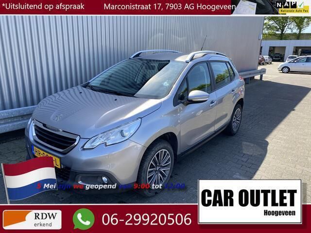 Grijs Gebruikt 2015 Peugeot 2008 Active SUV | € 6.750 (Eerlijke prijs) - Afbeelding 1/4