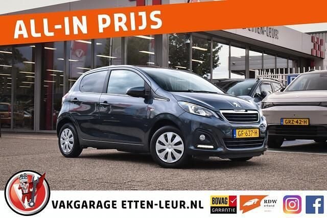 Grijs Gebruikt 2015 Peugeot 108 Active Hatchback | € 6.985 (Eerlijke prijs) - Afbeelding 1/4
