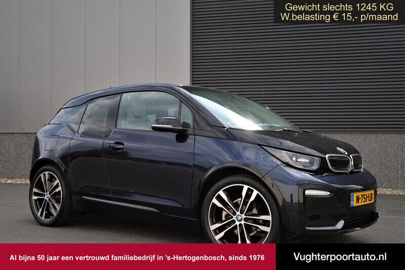 Blauw Gebruikt 2021 BMW i3 Executive Hatchback | € 18.094 (Eerlijke prijs) - Afbeelding 1/4