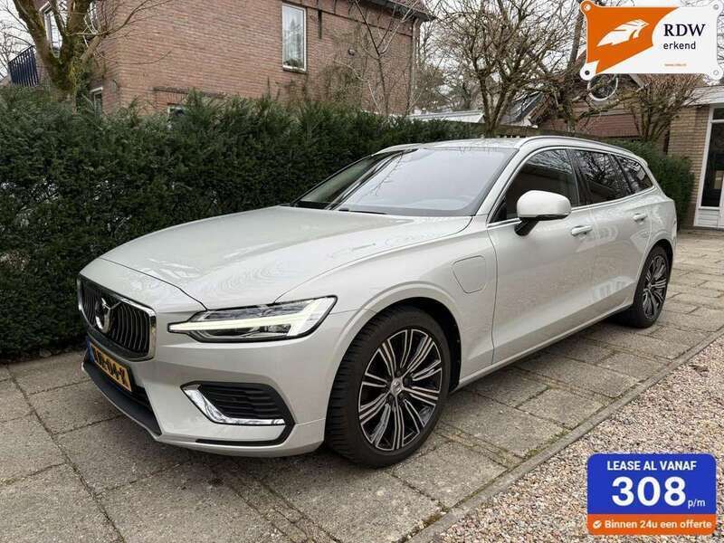 Grijs Gebruikt 2020 Volvo V60 Inscription Stationwagen | € 21.995 (Goede deal) - Afbeelding 1/4