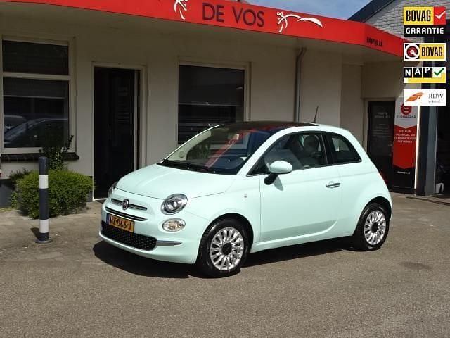Groen Gebruikt 2017 Fiat 500 Lounge Hatchback | € 9.000 (Goede deal) - Afbeelding 1/4
