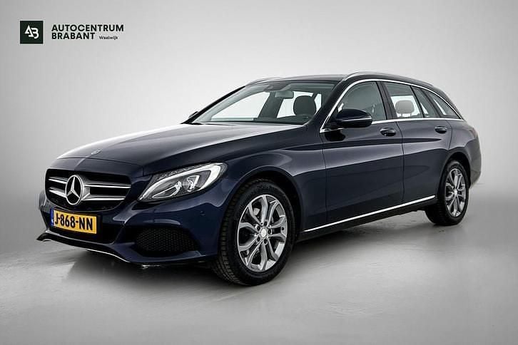 Occasion Mercedes C180 Ambition 157 PK (115 kW) 2015 Blauw Stationwagen