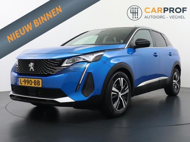 Blauw Gebruikt 2021 Peugeot 3008 GT SUV | € 28.995 (Iets duurder) - Afbeelding 1/4
