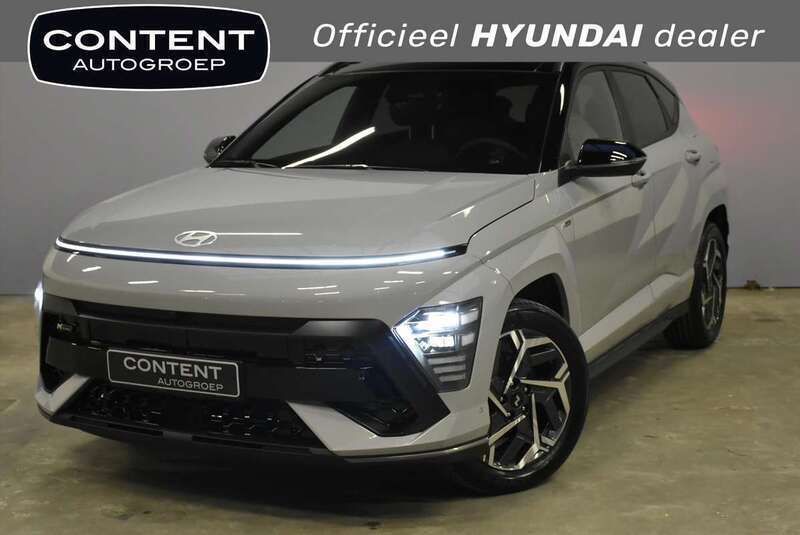 Grijs Nieuw 2025 Hyundai Kona N Line SUV | € 38.590 (Eerlijke prijs) - Afbeelding 1/4