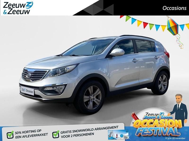 Grijs Gebruikt 2011 Kia Sportage Plus SUV | € 9.935 (Eerlijke prijs) - Afbeelding 1/4