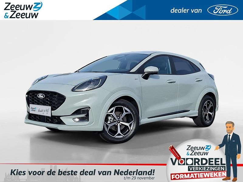 Cactus grey Nieuw 2025 Ford Puma ST-Line SUV | € 32.815 (Goede deal) - Afbeelding 1/4