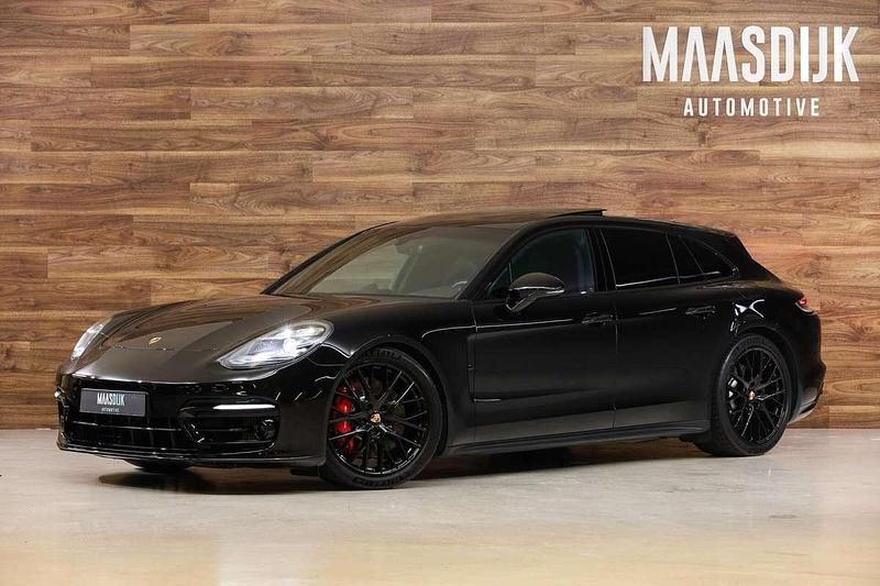 Zwart Occasion 2021 Porsche Panamera Sport Turismo Stationwagen | € 84.740 (Goede deal) - Afbeelding 1/3