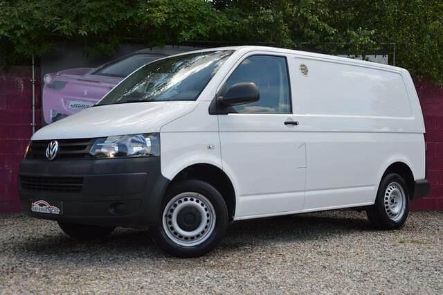 Wit Occasion 2013 VW Transporter Van | € 15.990 - Afbeelding 1/4