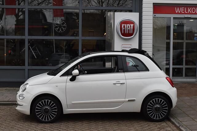 Occasion Fiat 500C Lounge 69 PK (50 kW) 2019 Wit Cabriolet
