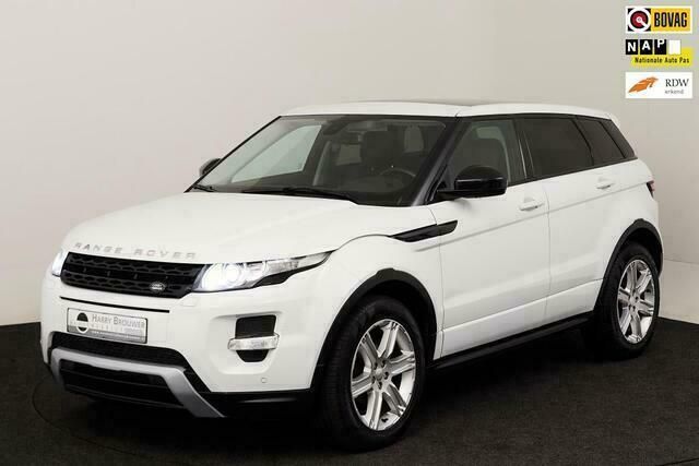 Wit, metallic lak Gebruikt 2014 Land Rover Range Rover evoque Autobiography SUV | € 32.499 - Afbeelding 1/4