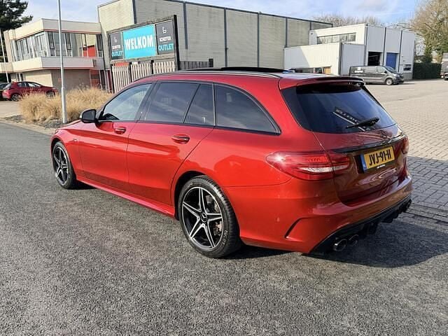 Occasion Mercedes C43 AMG AMG 368 PK (270 kW) 2016 Rood Stationwagen