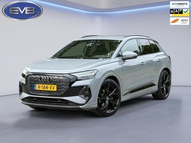 Grijs, metallic lak Gebruikt 2022 Audi Q4 e-tron S-Line SUV | € 33.450 (Eerlijke prijs) - Afbeelding 1/4