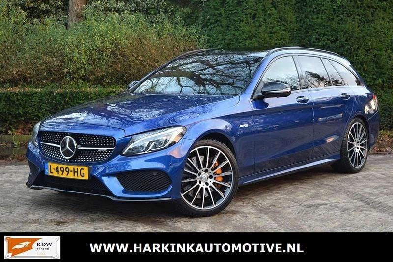 Blauw Gebruikt 2016 Mercedes C450 AMG AMG Stationwagen | € 29.450 (Eerlijke prijs) - Afbeelding 1/4