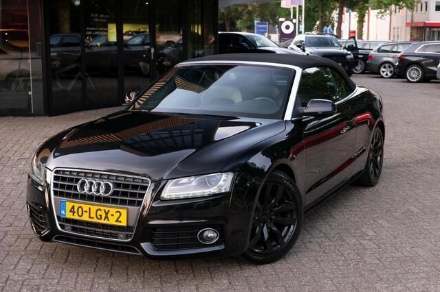 Zwart Gebruikt 2010 Audi A5 Cabriolet S-Line Cabriolet | € 12.950 (Iets duurder) - Afbeelding 1/4