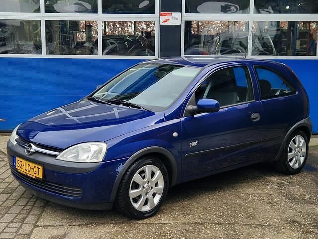 Occasion Opel Corsa Njoy 75 PK (55 kW) 2002 Blauw Hatchback