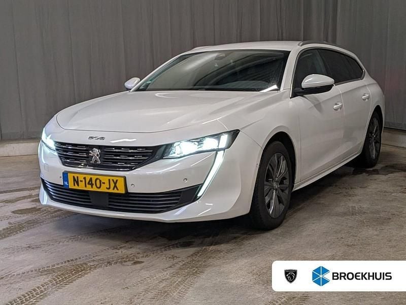 Wit Occasion 2021 Peugeot 508 SW Allure Stationwagen | € 17.945 (Super prijs) - Afbeelding 1/4