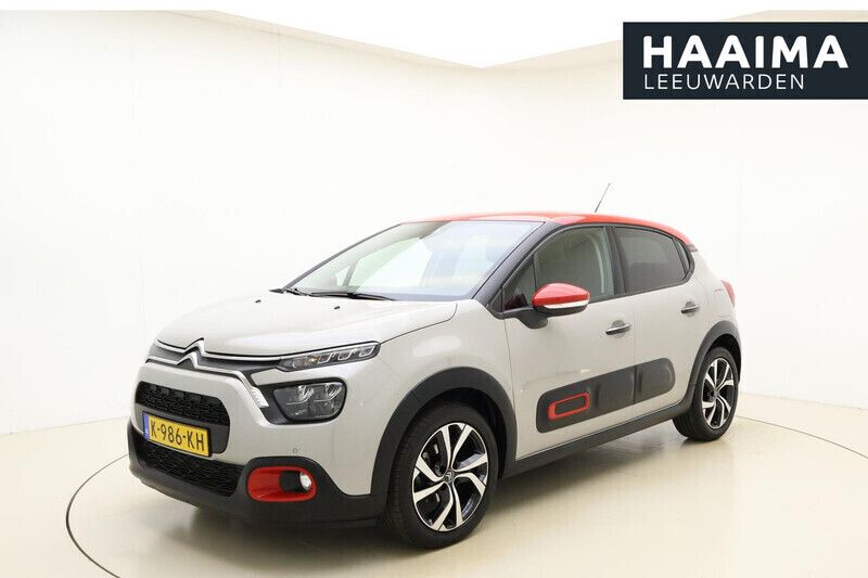 Grijs Gebruikt 2021 Citroën C3 PureTech Hatchback | € 16.945 (Duur) - Afbeelding 1/4