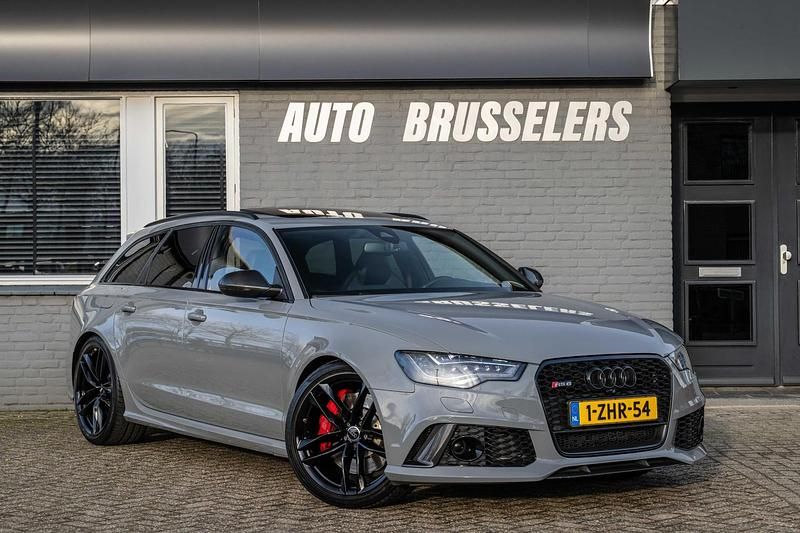 Grijs Occasion 2015 Audi RS6 Proline Stationwagen | € 52.895 (Eerlijke prijs) - Afbeelding 1/4