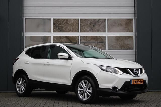 Wit Gebruikt 2014 Nissan Qashqai SUV | € 13.950 (Eerlijke prijs) - Afbeelding 1/4