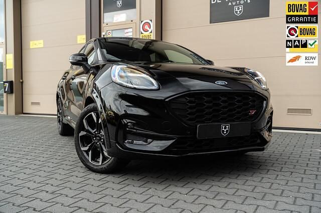 Zwart Gebruikt 2024 Ford Puma Gen-E ST-Line X SUV | € 26.950 - Afbeelding 1/4