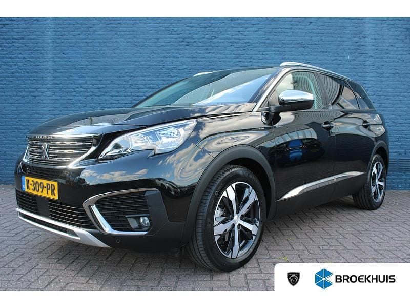 Zwart Gebruikt 2021 Peugeot 5008 Crossway MPV | € 24.895 (Goede deal) - Afbeelding 1/4