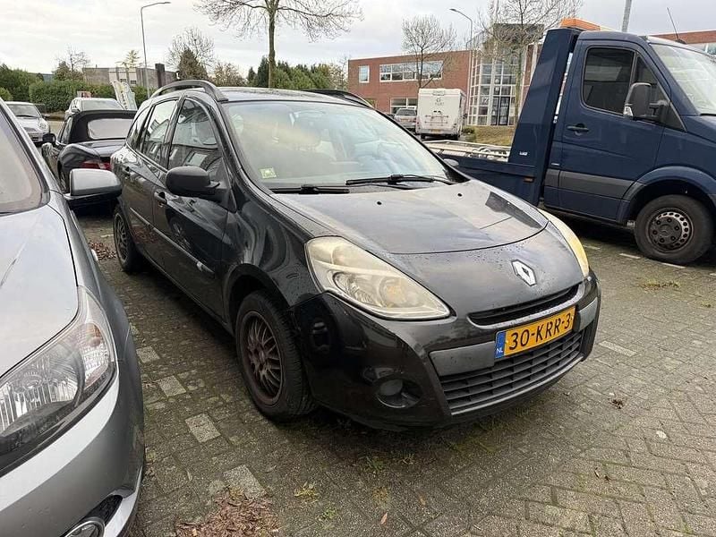 Zwart Gebruikt 2010 Renault Clio GrandTour Stationwagen | € 650 (Super prijs) - Afbeelding 1/4