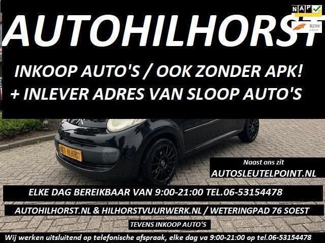 Zwart Gebruikt 2006 Citroën C1 Hatchback | € 1.000 (Goede deal) - Afbeelding 1/2
