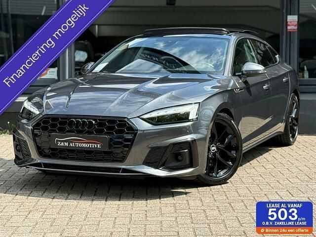 Grijs Gebruikt 2021 Audi A5 Sportback S-Line Hatchback | € 37.999 (Duur) - Afbeelding 1/4