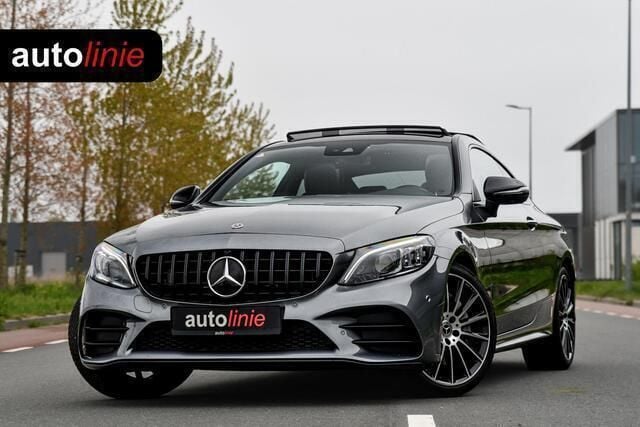 Grijs Gebruikt 2020 Mercedes C300 Premium Plus Coupé | € 35.799 (Goede deal) - Afbeelding 1/2