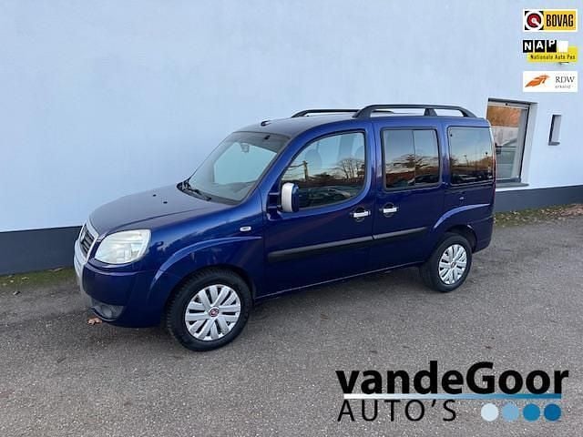 Blauw (metallic) Occasion 2007 Fiat Doblò MPV | € 3.250 (Eerlijke prijs) - Afbeelding 1/4