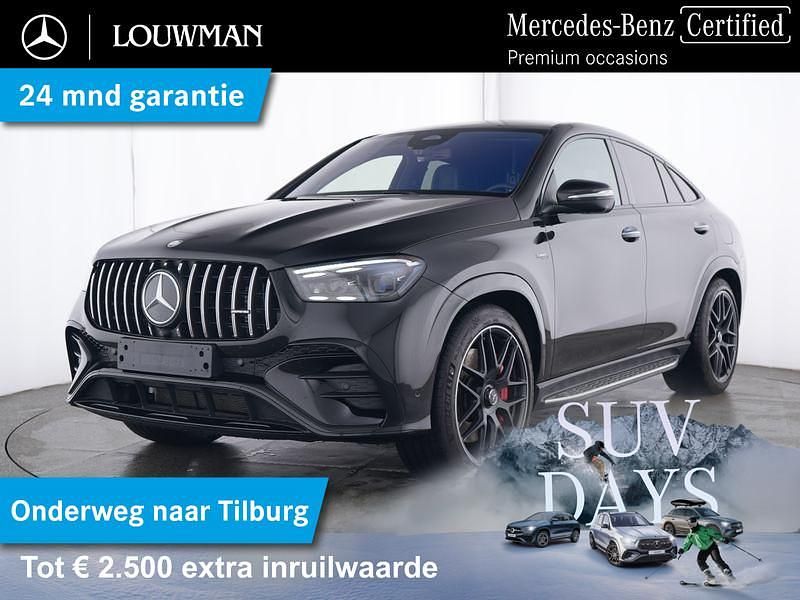 Donker obsidiaanzwart metallic Gebruikt 2025 Mercedes GLE53 AMG Premium Plus Coupé | € 133.945 - Afbeelding 1/4