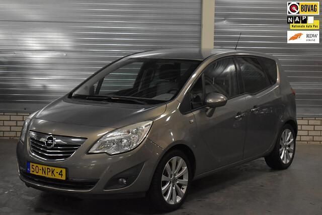 Bruin Gebruikt 2010 Opel Meriva Cosmo MPV | € 5.450 (Eerlijke prijs) - Afbeelding 1/4