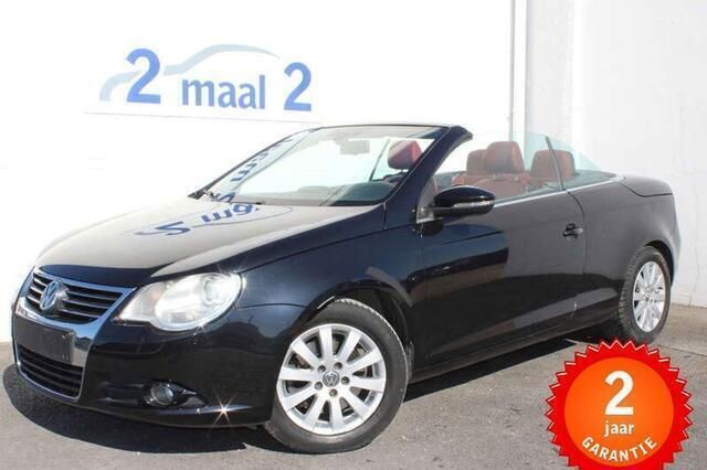 Zwart Gebruikt 2010 VW Eos Cabriolet | € 9.980 - Afbeelding 1/3