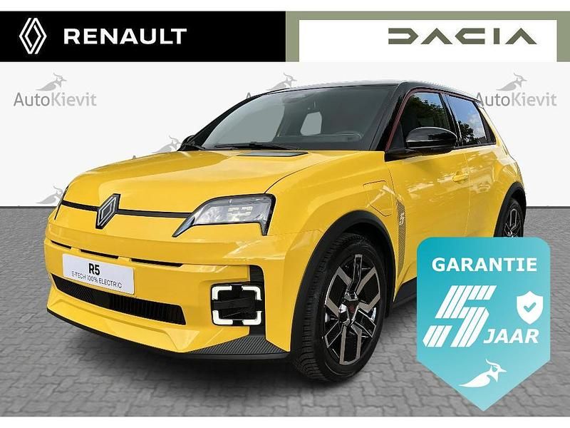 Nieuw Renault R5 Komfort 110 kW (150 PK) 2025 Geel Hatchback