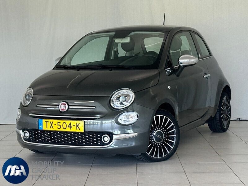 Grijs Gebruikt 2018 Fiat 500 Collezione Hatchback | € 11.400 (Eerlijke prijs) - Afbeelding 1/4