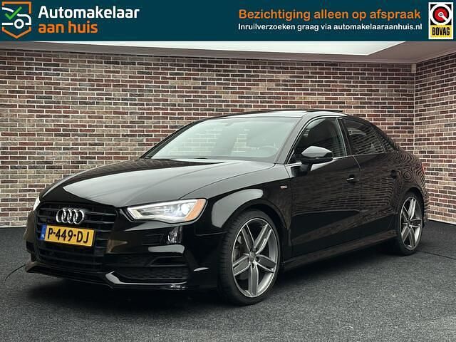 Zwart Gebruikt 2016 Audi A3 S-Line Sedan | € 16.950 (Super prijs) - Afbeelding 1/4
