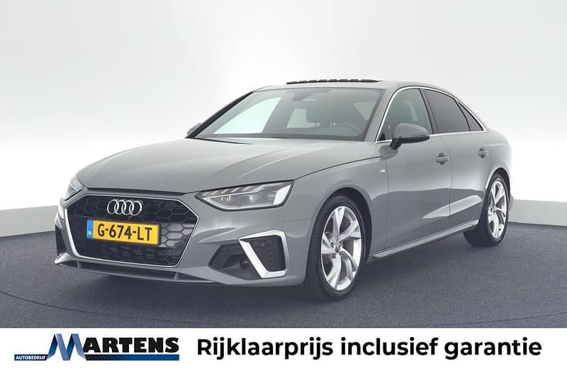 Grijs Gebruikt 2019 Audi A4 S-Line Sedan | € 27.949 (Duur) - Afbeelding 1/4