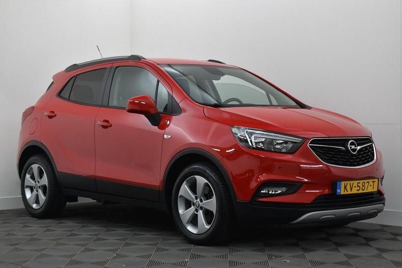 Rood Occasion 2016 Opel Mokka X Edition SUV | € 12.950 - Afbeelding 1/3