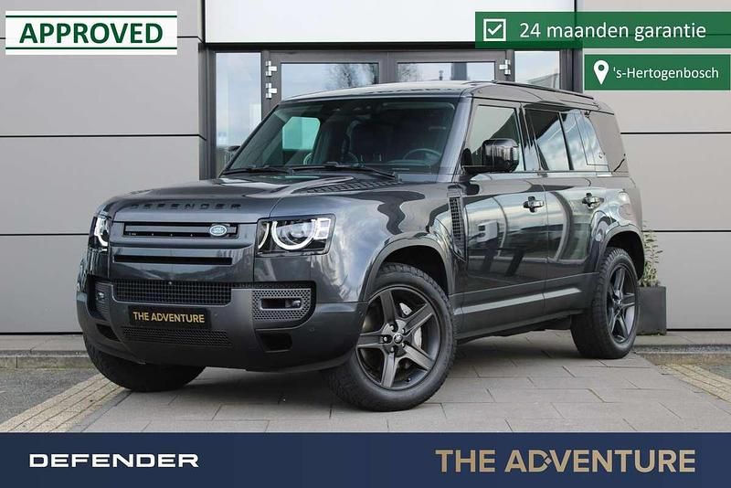 Carpathian greyebony Occasion 2023 Land Rover Defender SE SUV | € 77.900 (Duur) - Afbeelding 1/4